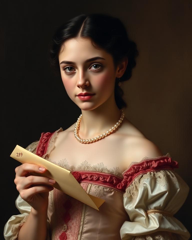 Porträt von Doña Milana de Milán